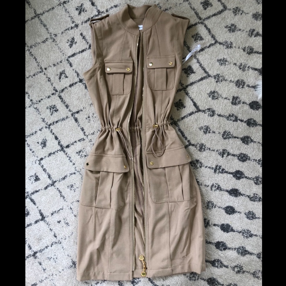 Calvin Klein zipper dress